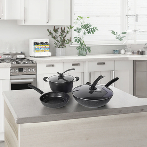 Best Sale <strong>Cookware</strong> Set Home Kitchen <strong>Use</strong> Cooking Pot Fry Pan <strong>Iron</strong> Wok <strong>Cast</strong> <strong>Iron</strong> <strong>Cookware</strong> Set - Product Image 6