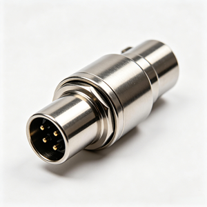 Carcasa Metálica Circular para Conector de Sensor Automotriz de Acero Inoxidable Personalizada CNC, Mecanizada por Torneado y Fresado CNC - Product Image 4