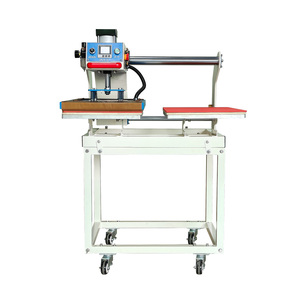 Máquina de prensa de calor de doble estación de presión de aire 40x60cm - Product Image 3