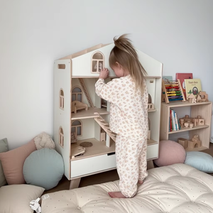 Maison de poupée de luxe simulée de grande taille pour enfants, maison de jeu de princesse, jeu de rôle, 5 à 7 ans, unisexe - Product Image 2