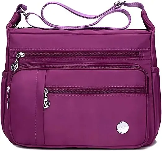 Women Shoulder Handbag Roomy Multiple Pockets Bag Ladies Crossbody Purse Fashion Tote Top Handle Satchel