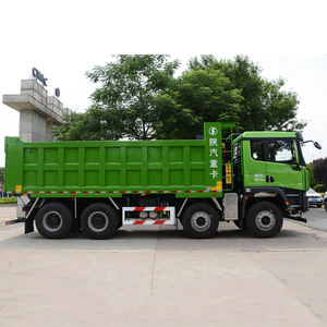 Camion benne lourd Delong X5000 Shacman 8X4 Euro 6 Diesel Moteur Weichai Boîte de vitesses FAST Direction à gauche Nouvelle caméra arrière - Product Image 4