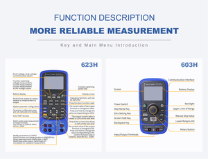 Multifunction Resistance Thermocouple Rtd Frequency Pulse Pressure Process <strong>Calibrator</strong> - Product Image 4