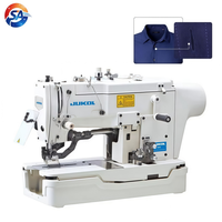 Machine à boutonnières à lit plat JUKOL JK-781D 550W avec moteur servo à entraînement direct et coupe-fil automatique pour tissus épais