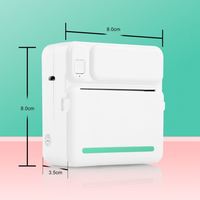 Mini Impresora Térmica Inalámbrica de Bolsillo C19, Impresora Portátil de Etiquetas para Teléfono Móvil, Impresora de Fotos USB sin Tinta, Bekcam, Alta Disponibilidad