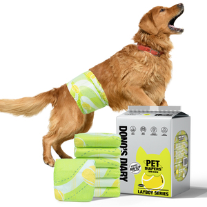 <span class=keywords><strong>DONO</strong></span>'DIARY Pañal Desechable para Perros, Envolturas Masculinas Antideslizantes para Animales Pequeños, 20 Años de Experiencia de Fábrica, Eliminación de Residuos de Mascotas - Product Image 4