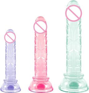 <span class=keywords><strong>3</strong></span> Größen und <span class=keywords><strong>3</strong></span> Farben Anale Plug Trainingssets Analdildos mit Saugnapf Anal-Prostata-Vaginal-G-Punkt Sexspielzeug für Anfänger - Product Image 1