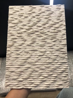 Revestimiento de Piedra Artificial de PU 3D, Revestimiento de Piedra Oscura Arquitectónica, Revestimiento Ligero y Flexible para Interiores de Lujo y Estilo Wabi Sabi