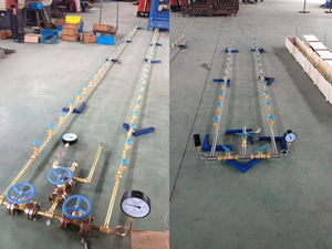 O2 N2 C2H2 besleme sistemi için otomatik gaz manifoldu sistemi gaz silindiri - Product Image 6