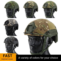 Housse de casque tactique Protection extérieure Conception de camouflage universelle Housse de casque tactique professionnelle FAST