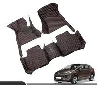 Carbon Fiber Leather Car Door Anti-kick Mat Carpet Pad For Peugeot 5008 3008  2008 508 308 Gt 2017 2018 2019 2020 2021 2022 2016 - Interior Mouldings -  AliExpress