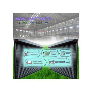 Ventana <span class=keywords><strong>enrollable</strong></span> de seguridad Typhoon-Resist Aluminio Hurricane Roller Blind Roll <span class=keywords><strong>Persiana</strong></span> <span class=keywords><strong>enrollable</strong></span> a prueba de viento para garajes de huracanes - Product Image 1