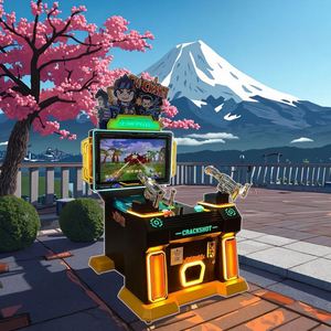 New 32inch Full Assault Coin-Operated Arcade <b>Amusement</b> <b>Machine</b> Durable Metal Featuring Fire 6+ Shooting Game Plastic Components - Product Image 1