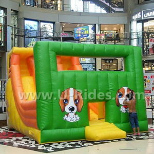 Happy Dog <span class=keywords><strong>para</strong></span> tobogán inflable Bouncer Landing <span class=keywords><strong>para</strong></span> patios de recreo <span class=keywords><strong>para</strong></span> jardín educativo residencial Centro comercial Uso de PVC duradero - Product Image 2