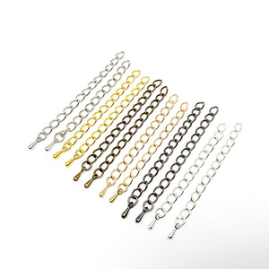 Chain Extension For Jewelry 5-7mm Teardrop Tail Link DIY <b>Anklet</b> Earring Bag Chain Accessory In Stock - Product Image 1