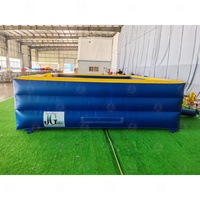 Jeu de combat de gladiateurs géants gonflables, grand jeu de sport gonflable pour essuyer l'arène de combat de joute gonflable