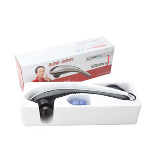 Massageador Elétrico Sem Fio de Percussão Profunda com Luz Infravermelha, 6 Modos e Controle de Temporização para Pescoço, Ombros, Costas e Pernas - Product Image 6