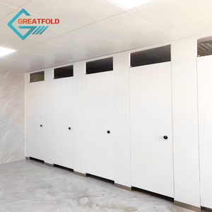 Nhỏ gọn HPL Bảng điều chỉnh nhà vệ sinh phân vùng không thấm nước hợp kim kẽm Tủ Kích thước tấm phụ kiện Hội Đồng Quản trị cho phòng tắm phòng tắm công viên phòng tập thể dục - Product Image 2
