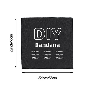 Nhà Máy Bán Buôn Biểu Tượng Tùy Chỉnh Thiết Kế Bandana Đôi Hai Mặt Màn Hình Kỹ Thuật Số In Paisley Bandana 100% Bông Bandana Khăn - Product Image 3