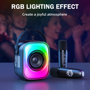 ओनिकुमा L7 पोर्टेबल ऑडियो एकीकृत स्पीकर हाई-एंड छोटे घर के टीवी कराओके पेशेवर गायन - Product Image 3