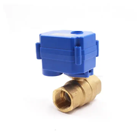 Vanne de régulation de débit motorisée en acier inoxydable 15N et laiton NPT, actionneur électrique 12V/24V/110V/220V, vanne à boisseau sphérique pour eau, OEM, normale