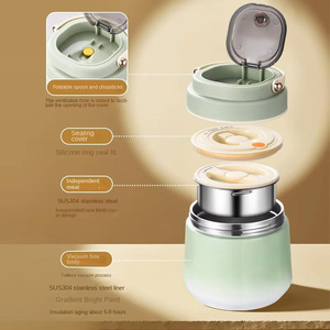 <span class=keywords><strong>กล่อง</strong></span>ข้าวเล็กน้ำหนักเบา 304 <span class=keywords><strong>กล่อง</strong></span>อาหารกลางวันสแตนเลสสำหรับใช้ในบ้าน นักเรียน พนักงานออฟฟิศ <span class=keywords><strong>กล่อง</strong></span>ข้าวพกพา - Product Image 2