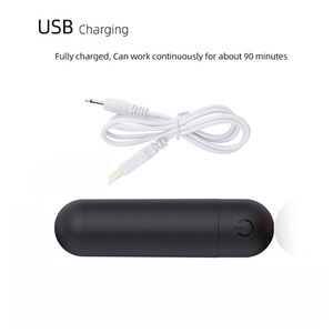 เครื่องนวดกระสุนขนาดเล็ก USB 10สปีด, เครื่องสั่นทรงหัวกระสุนขนาดเล็กควบคุมด้วยรีโมตไร้สายสำหรับผู้หญิง - Product Image 5