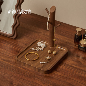 Jewelry Organizer <b>Desktop</b> Storage Tray With Tree Branch Design For Jewelry Display And Storage - Product Image 4