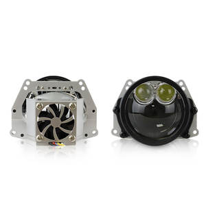 Faros LED de 3 Pulgadas para Automóvil, Lente de Proyector Bi-LED, 10000K, 150W, IP68, Impermeables, 12V, 10000 Lúmenes, Accesorios Universales para Automóvil - Product Image 2