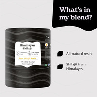 OEM/ODM 30G 50G Shilajit de l'Himalaya 75% Acide Fulvique Résine de Shilajit Pure Complément Alimentaire