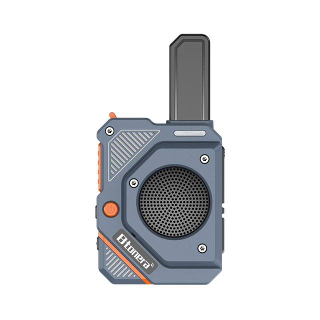 G168 Mini UHF Analog Walkie-Talkie 5W 16 Channels Programming Dustproof IP55 4500-5000mAh Battery Type-C Charging 5KM Long