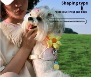 Arnés de Perro Acolchado de Poliéster de Moda Touchdog, Correa con Cierre de Botón, Diseño de <span class=keywords><strong>Cintas</strong></span> de Color Sólido, para Razas Pequeñas/Medianas/Grandes - Product Image 4