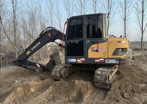 Mini-pelle Volvo EC80 8TON d'occasion Excavatrice d'occasion sur chenilles - Product Image 2