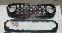 Vente flash : Grille avant tout-terrain 4x4, état neuf, en ABS, pour pare-chocs de camion, compatible avec Jeep Wrangler JL 2018 et 2024