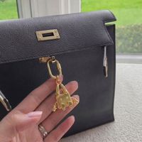 Fermoirs de haute qualité RW en laiton avec zircone cubique, connecteurs de collier, fermoirs mousquetons, breloques avec strass pour la décoration de sacs