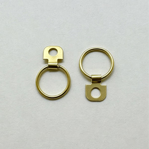 Brass Round Hanging <b>Hook</b> 3-5kg Load Single Hole <b>Wall</b> Door Mount Hardware Accessory - Product Image 1