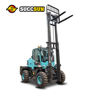 Carretilla elevadora al mejor precio 3 toneladas 3,<span class=keywords><strong>5</strong></span> toneladas 4 toneladas <span class=keywords><strong>5</strong></span> toneladas granja diésel totalmente hidráulica 4x4 nueva carretilla elevadora todo terreno - Product Image 2