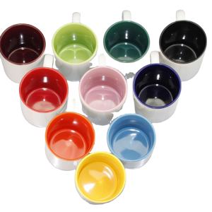 Mug à café en céramique avec logo personnalisé, tasse à espresso en porcelaine mate avec couvercle, cadeau d'entreprise en gros - Product Image 4