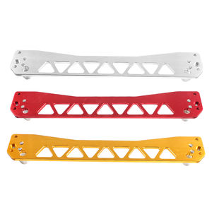 Silberne Aluminium-Verstrebung für die hintere untere Querlenkerträgerstrebe für Honda Civic EK - Product Image 1