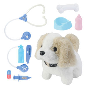 Nieuwe Aankomst Doktersspeeltjes Doen Alsof Kinderen Dierenarts Spelen Puppy Dierenverzorgingsspeeltje Uitlaten Hondendierenarts - Product Image 1