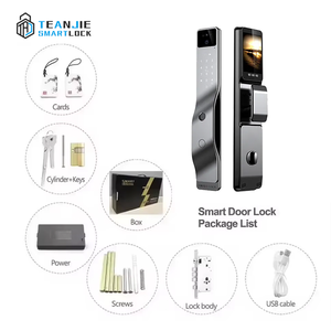 Интеллектуальный дом безопасности цифровой пульт дистанционного управления для распознавания лица отпечатков пальцев уличный умный дверной замок - Product Image 5