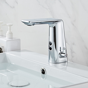 Robinet mitigeur d'eau chaude et froide, pour salle de bains, à capteur intelligent, grue torneira da bacia - Product Image 3