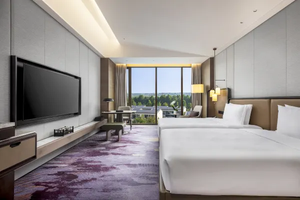 Cama Plegable Moderna Oculta en la Pared, Mesa, Juego de Muebles de Dormitorio de <span class=keywords><strong>Hotel</strong></span> de Lujo, Tamaño King, Acabado en Madera Dorada - Product Image 6