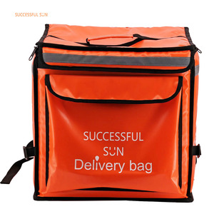 กระเป๋าใส่พิซซ่าเก็บความเย็นร้อนกระเป๋าเป้สะพายหลังแบบมีฉนวนกันความร้อนกระเป๋าสำหรับใส่อาหารจานด่วนโลโก้ออกแบบได้เอง - Product Image 3