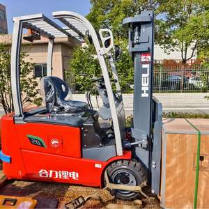 Chariot élévateur électrique Heli de 2 tonnes plus rentable Chariot élévateur électrique à trois points d'appui Moteur électrique à moteur électrique Batterie au lithium - Product Image 2