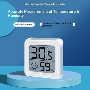 Digitales Mini-Temperatur- und Feuchtigkeitsmessgerät mit hoher Präzision für den Innenbereich, ideal für Babyzimmer. - Product Image 4