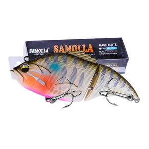 Nouveau leurre bimoule articulé 75mm 13g à descente lente pour la pêche en <span class=keywords><strong>mer</strong></span>, appât dur à longue portée pour la pêche à la proie, en ABS - Product Image 2