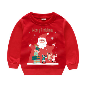 <span class=keywords><strong>Sweat</strong></span>-shirt de Noël pour enfants, vêtements de fête, <span class=keywords><strong>sweat</strong></span>-shirt à motif de dessin animé pour garçons et filles, nouveau style printemps-automne, pull-over - Product Image 3
