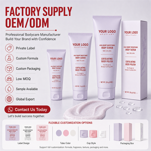 Exfoliante Corporal OEM para Suavizar la Piel Áspera con Queratosis Pilaris, Suave, No Irritante, 10% AHA, Refina y Revela una Piel Más Lisa - Product Image 3