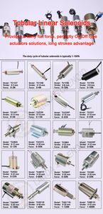 25Mm שבץ ארוך סולנואיד 9v 12v 24v Dc 45N כוח חזק ליניארי למשוך לדחוף Tubular סולנואיד - Product Image 6
